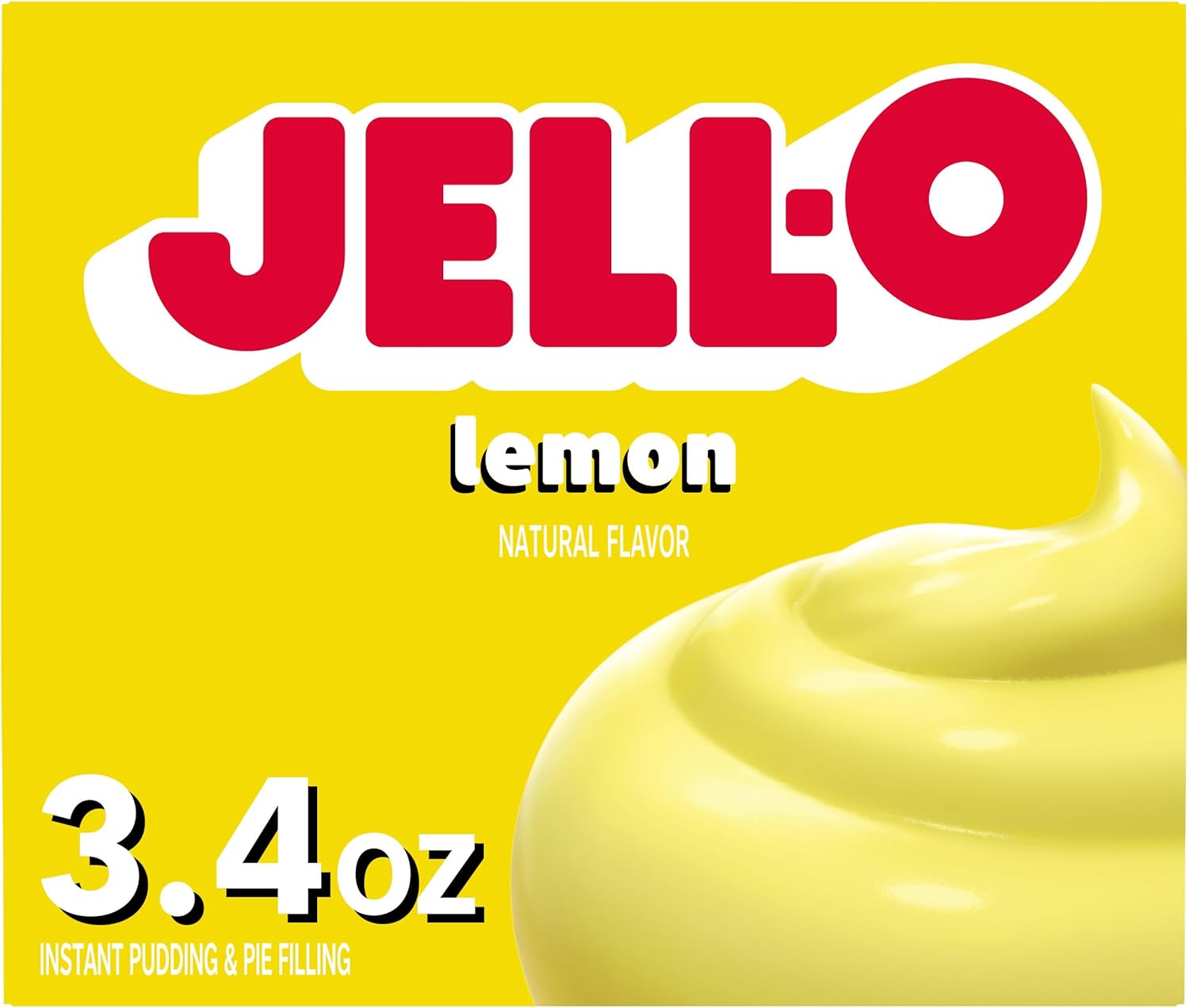 Jello Lemon Instant PUDDING AND PIE FILLING 96g