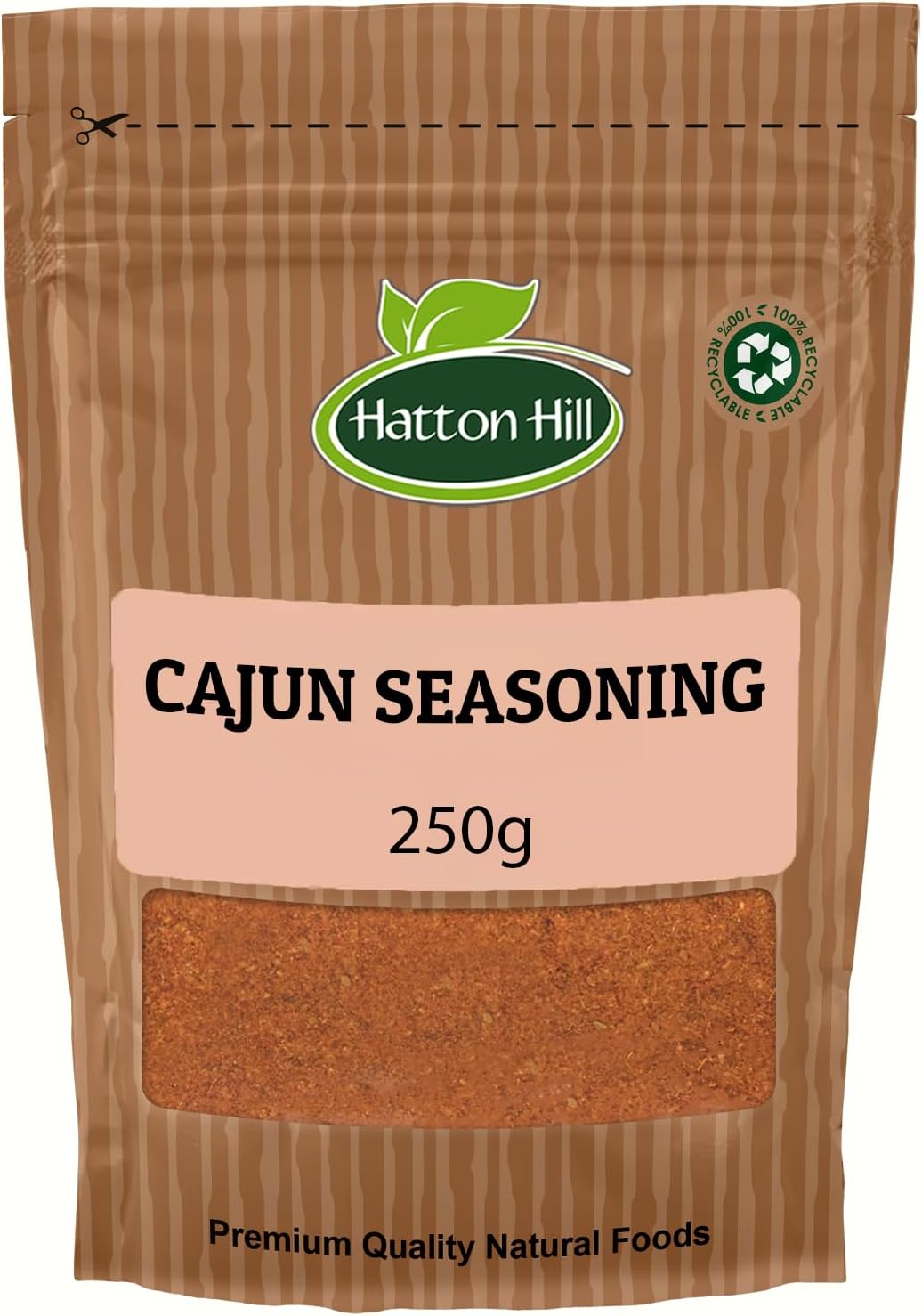 Cajun Seasoning 250g by Hatton Hill | Authentic Cajun Seasoning Blend for Perfectly Spiced and Smoky Dishes