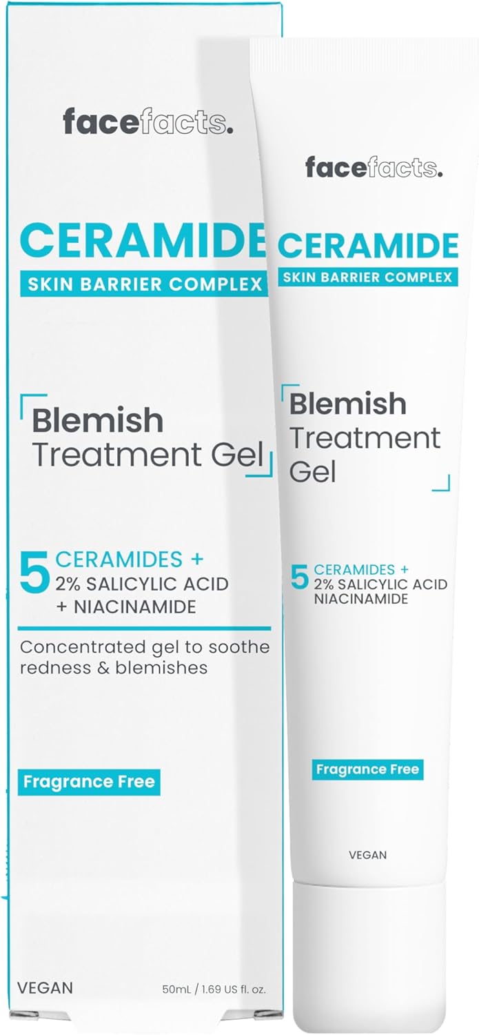 Face Facts Ceramide Blemish Treatment Gel | Targets + Calms | 50ml