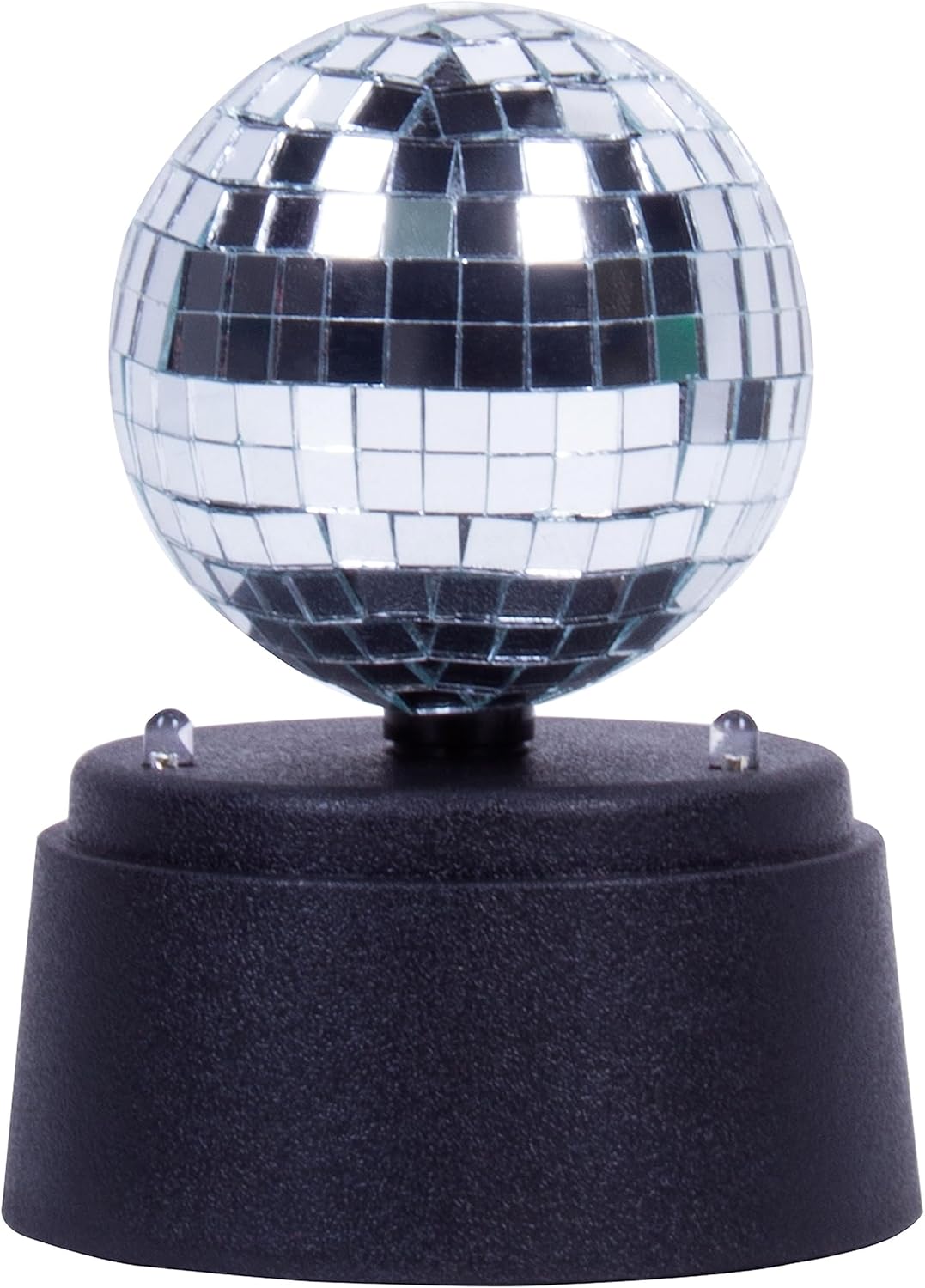 Mini Mirror Ball. 5 Inch Tall Disco Ball Light. Creates a Dazzling Spectacle, Turning Any Space into a Mesmerizing Dance Floor. Battery Operated (not Included). Disco Party Decorations Disco Lights
