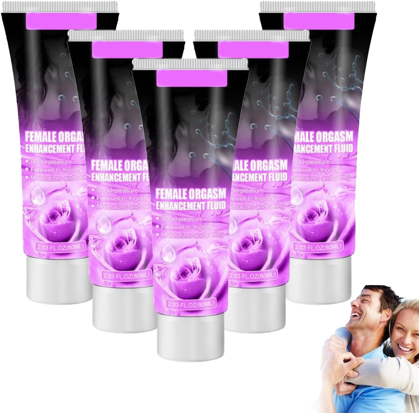 Intense Fast Orgasmic Gel， Sensual Arousal Enhancer for Women,Fast Orgasmic Gel Women Sex Oils，Intimacy Enhancement Cream (5PCS)
