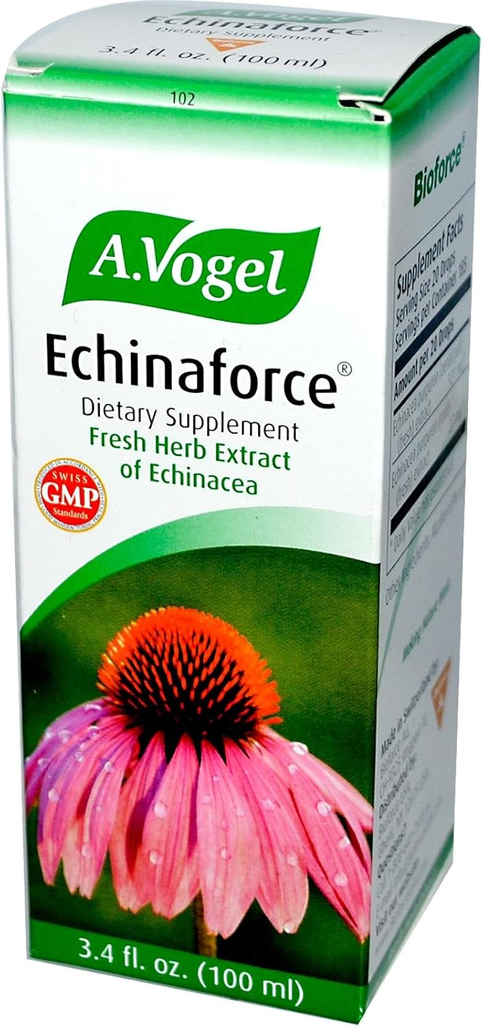 Bioforce Echniaforce Herbal Supplements, 3.4 Fluid Ounce