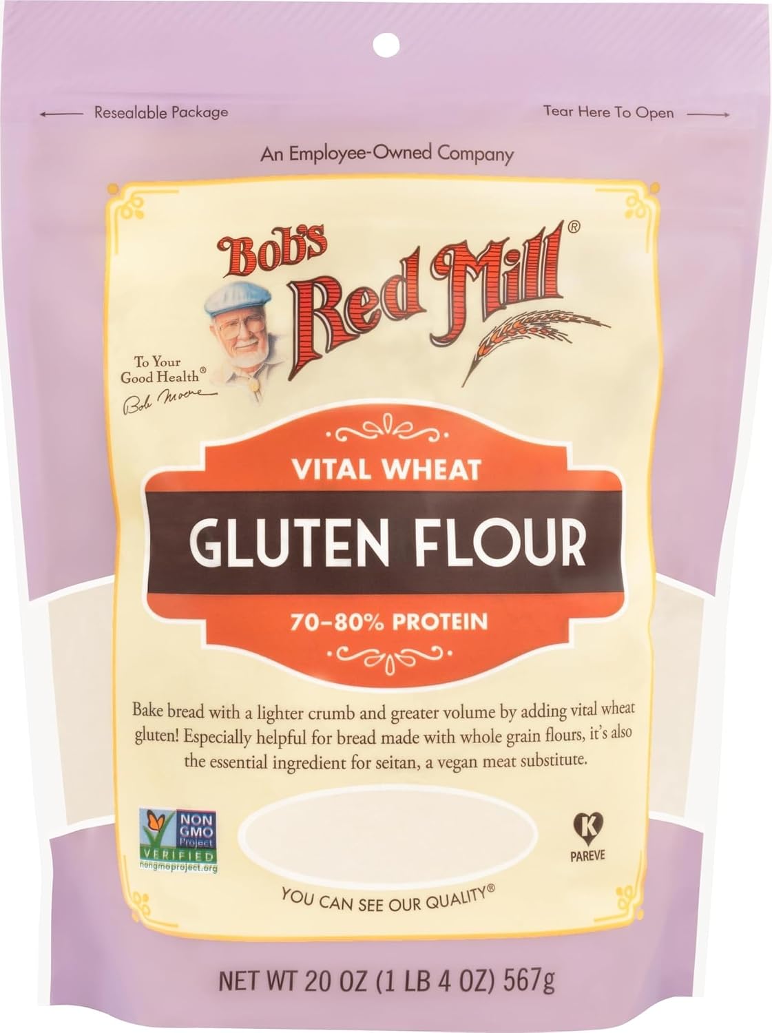 Bob's Red Mill Vital Wheat Gluten Flour, 20oz