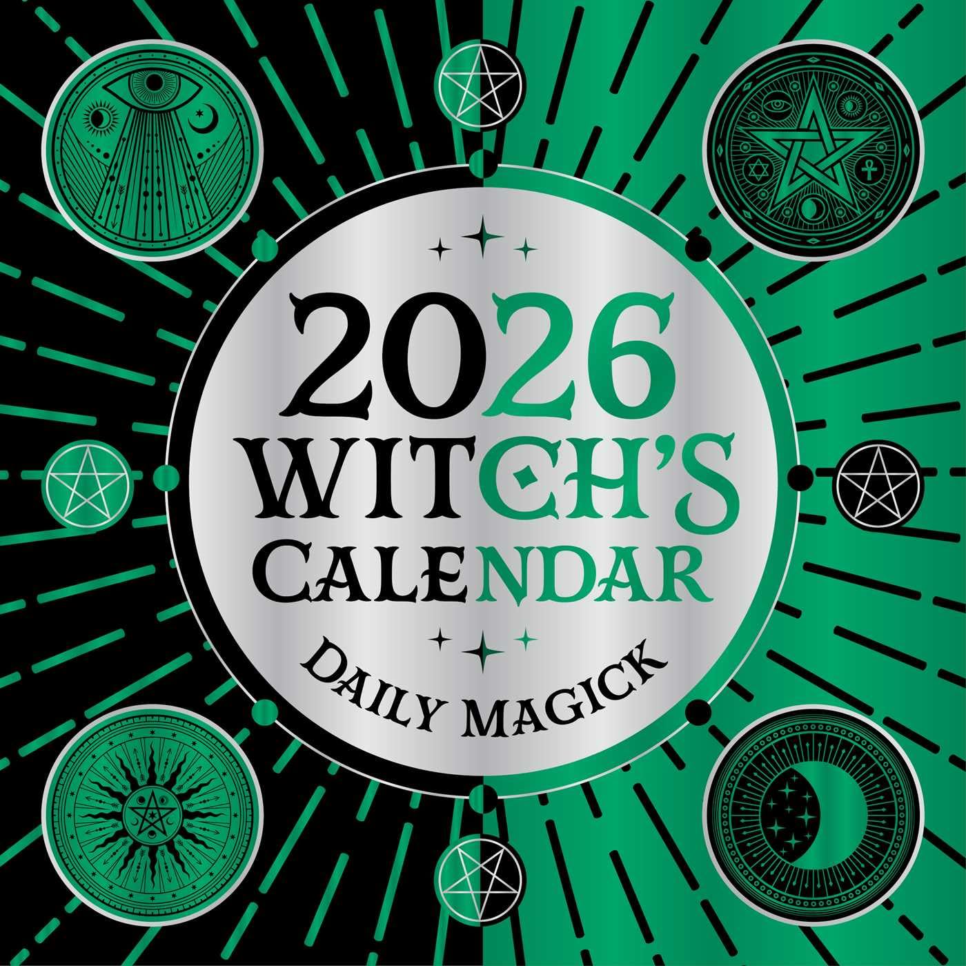 2026 Witch's Calendar: Daily Magick Day-to-Day Calendar (Planners)