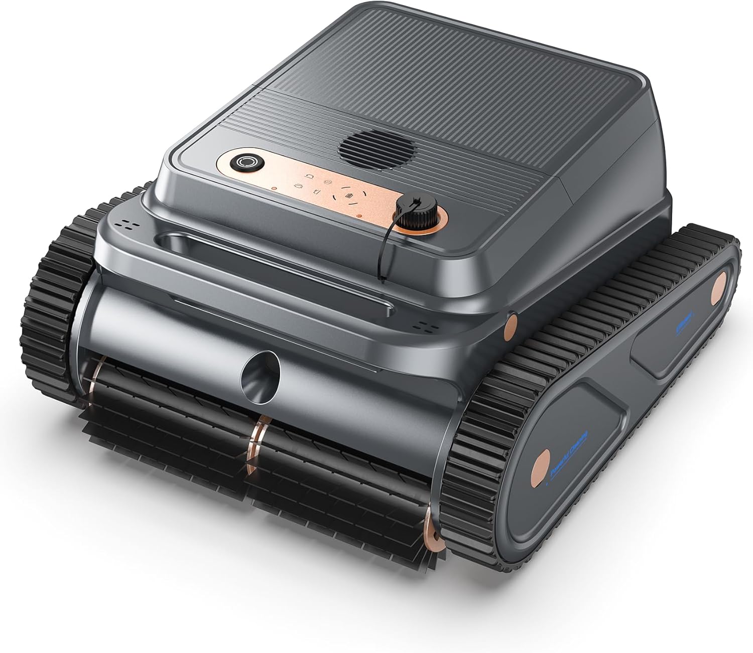 U8 Cordless Robotic Pool Cleaner, Pool Vacuum for Inground Pools, Wall & Waterline Cleaning, 150min Battery Life, Intelligent Route Planning, for Pools up to 2,000 Sq.ft (Dark-Grey)