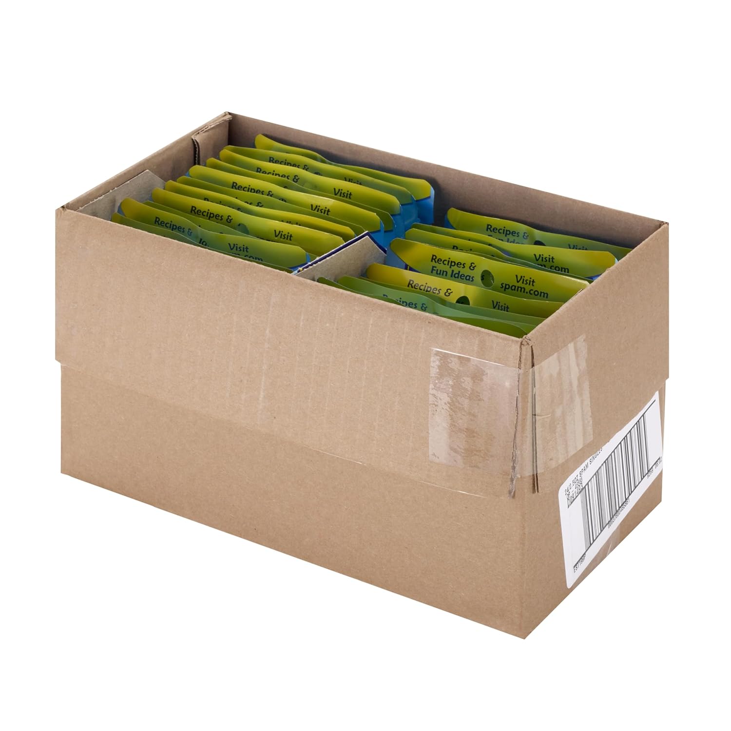 SPAM Lite Single Pouch, 2.5 Ounce (12 Pack), Fully Cooked Pork and Ham, 9g of Protein, 0g Trans Fat, Low Carb, Keto-Friendly, Gluten Free, Easy Open Pouch, Perfect for Sandwiches & Breakfast