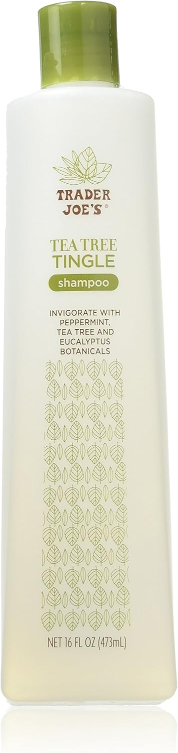 Trader Joe's Tea Tree Tingle Shampoo with Peppermint, Tea Tree and Eucalyptus Botanicals