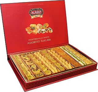 Alreef Assorted Mediterranean Baklava 800g (70-80PCS)