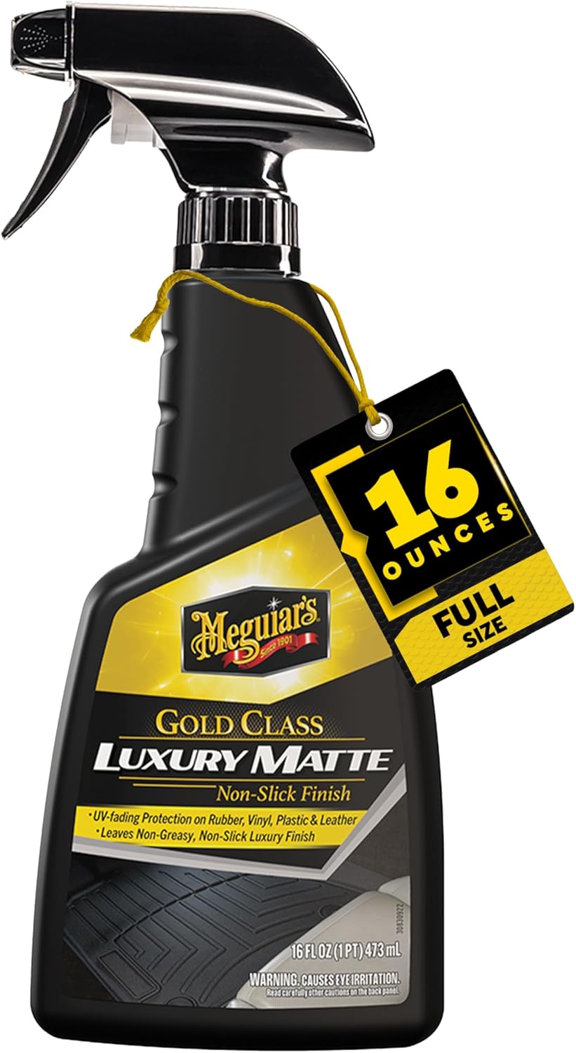 Meguiar's Gold Class Luxury Matte, 16oz BT, 6/CV