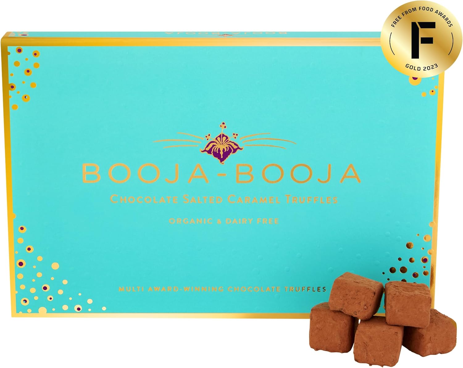 Booja - Booja, Chocolate Salted Caramel Gift Box | Vegan Chocolate Truffles, 184g