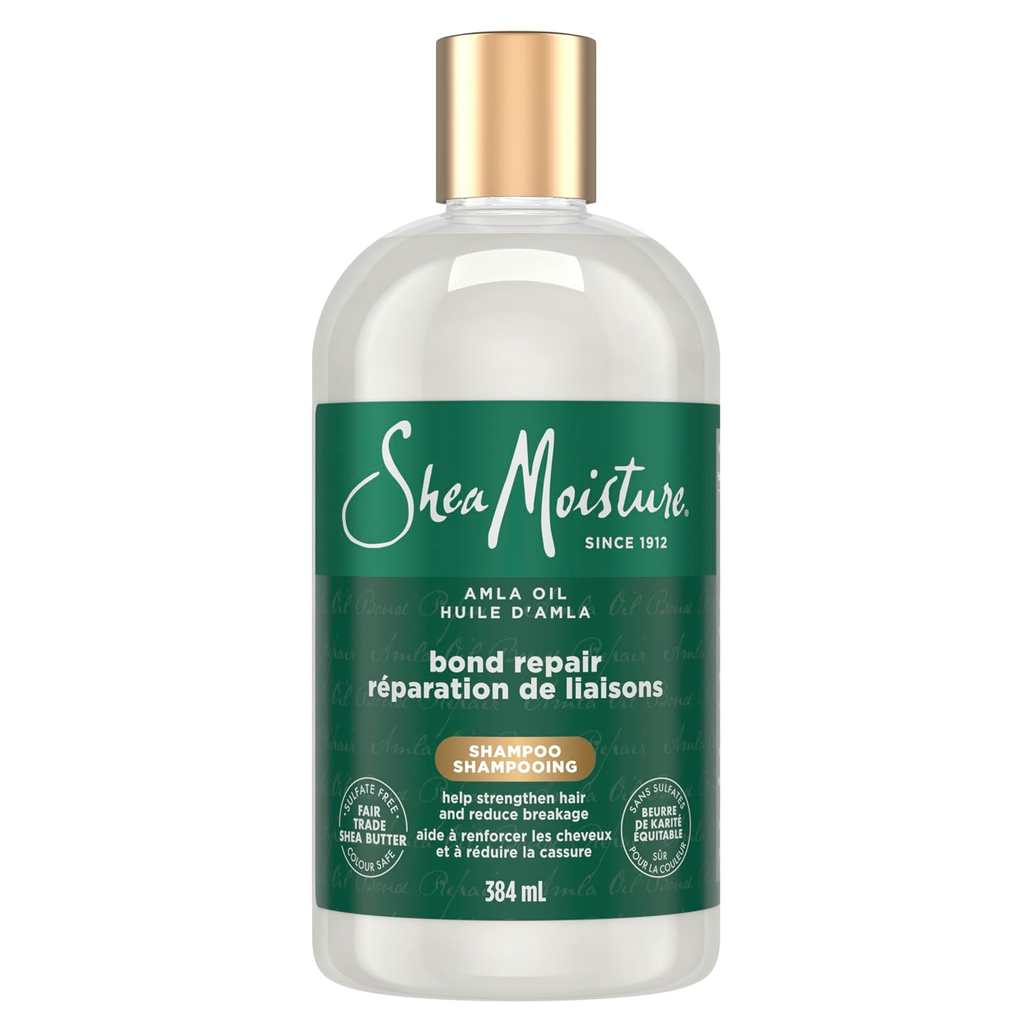 Shea Moisture Bond Repair Shampoo Amla Oil Deeply Cleanses And Removes Build Up To Repair Hair Bonds With Hydroplex Technology And Amla Oil With Restorative HydroPlex Infusion 13 Fl Oz