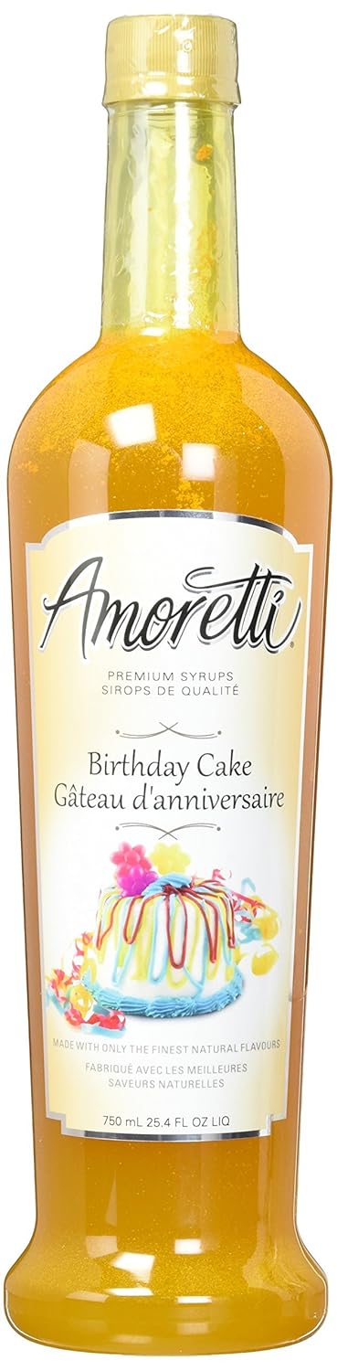 Amoretti Premium Birthday Cake Syrup, 25.4 fl oz