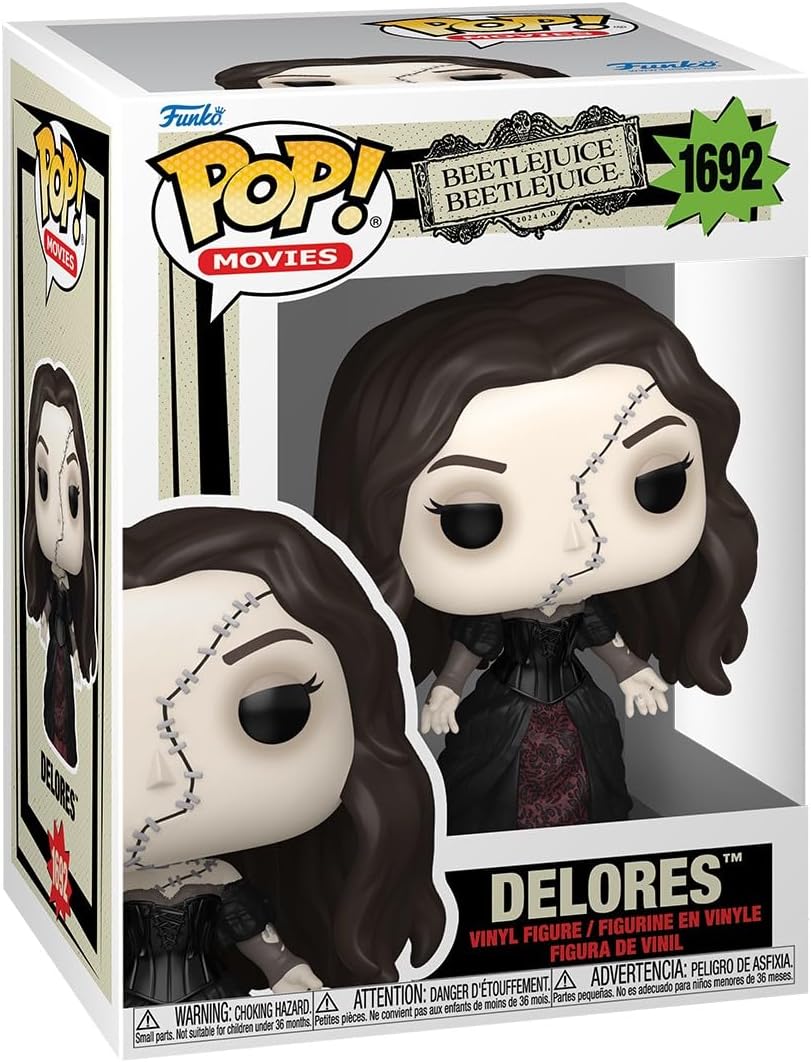Funko Pop! Movies: Beetlejuice Beetlejuice - Delores - Collectable Vinyl Figure - Gift Idea - Official Merchandise - Toys for Kids & Adults - Movies Fans - Model Figure for Collectors and Display