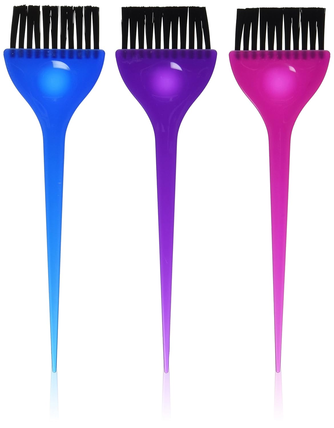 Soft 'N Style 3 Piece Translucent Dye Brush Set