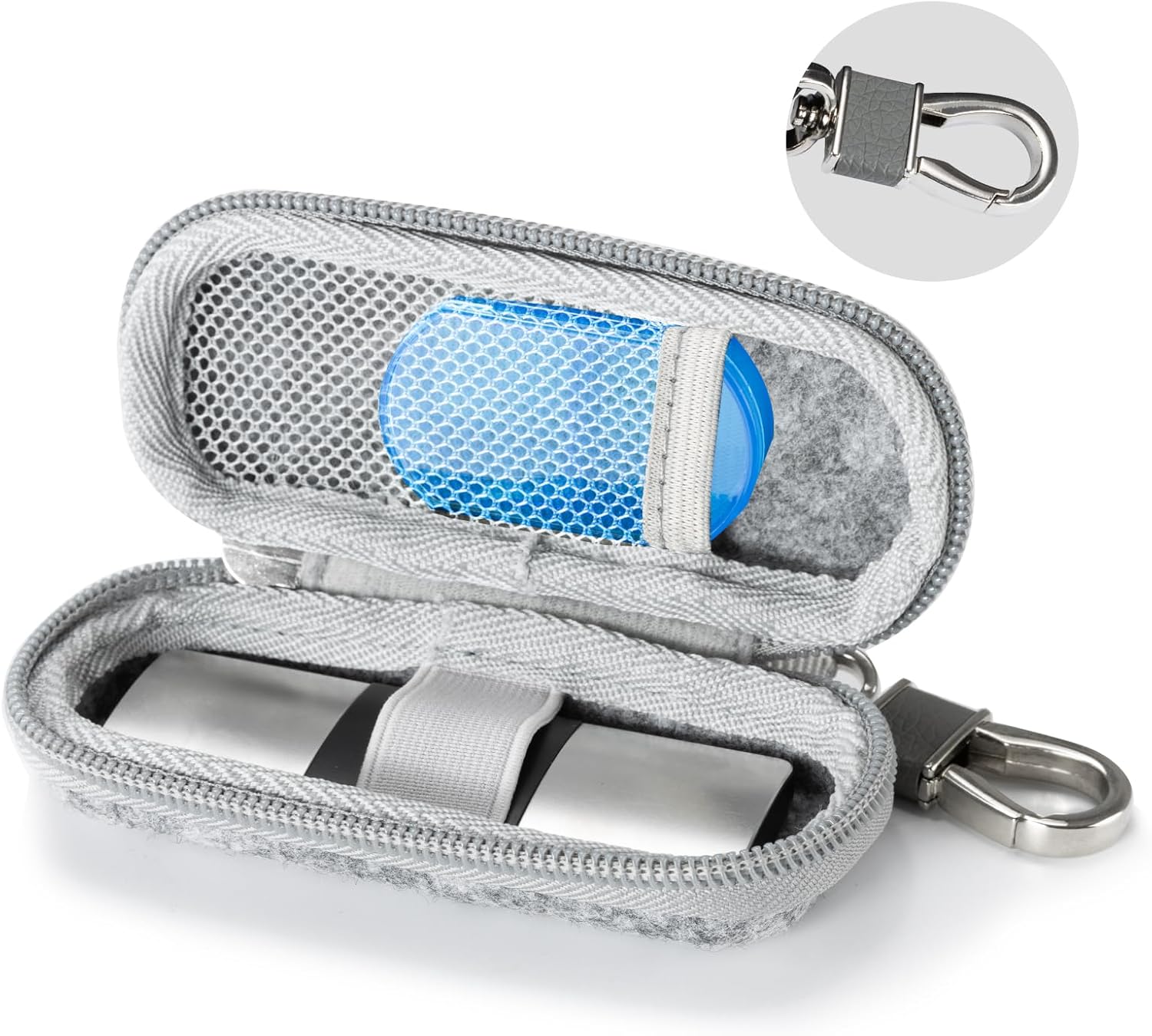 CoBak Case for KardiaMobile EKG Monitor 1-Lead/for Kardia Mobile Heart Monitor 6-Lead/for Apple and Android Devices - CASE ONLY