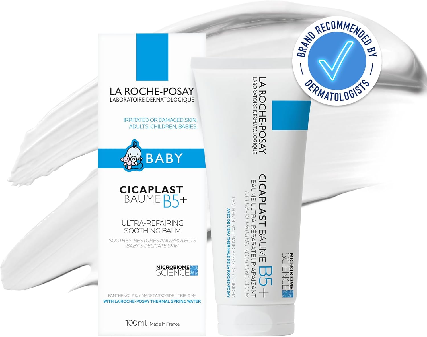 La Roche-Posay Baby Cicaplast Baume B5 Multi-Purpose Repairing Balm suitable for babies 100ml