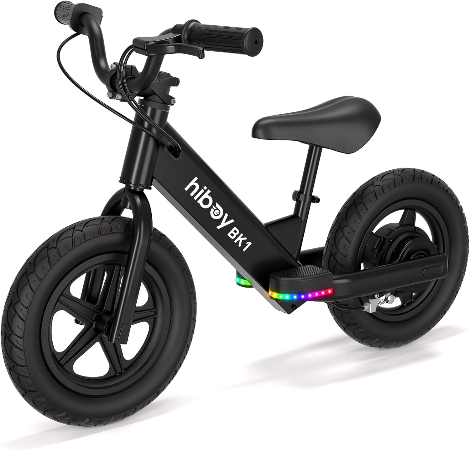 Hiboy Electric Balance Bike 12-Inch Tires for Kids Ages 3-5 | for Kids, 5.6/9 mph, Adjustable Seat, Up to 4.9 Miles