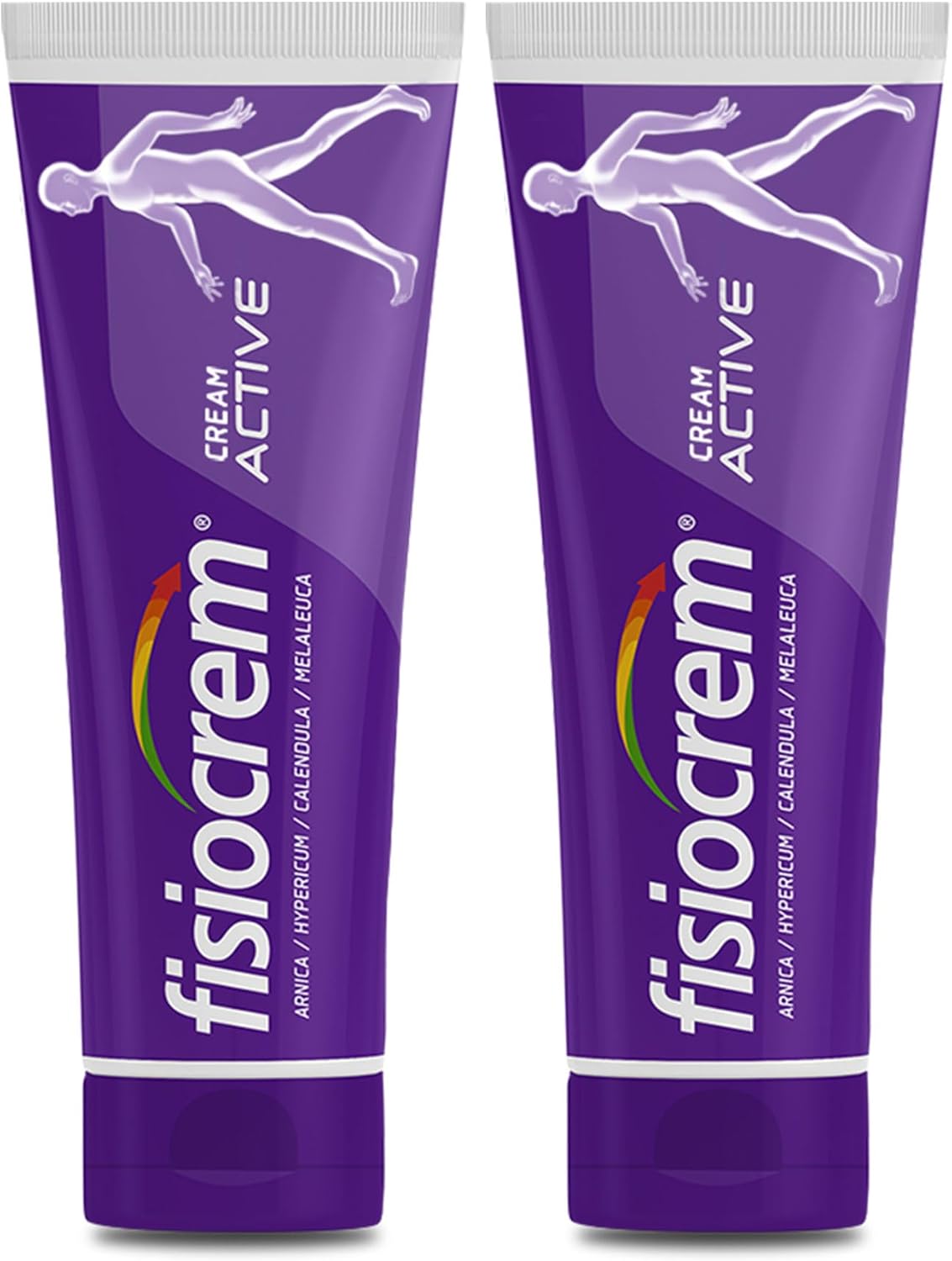 FISIOCREM Cream Active - Herbal Moisturising Massage Rub for Neck, Shoulders & Back Comfort - Contains Arnica Montana - Trusted 30+ Years - 500ml