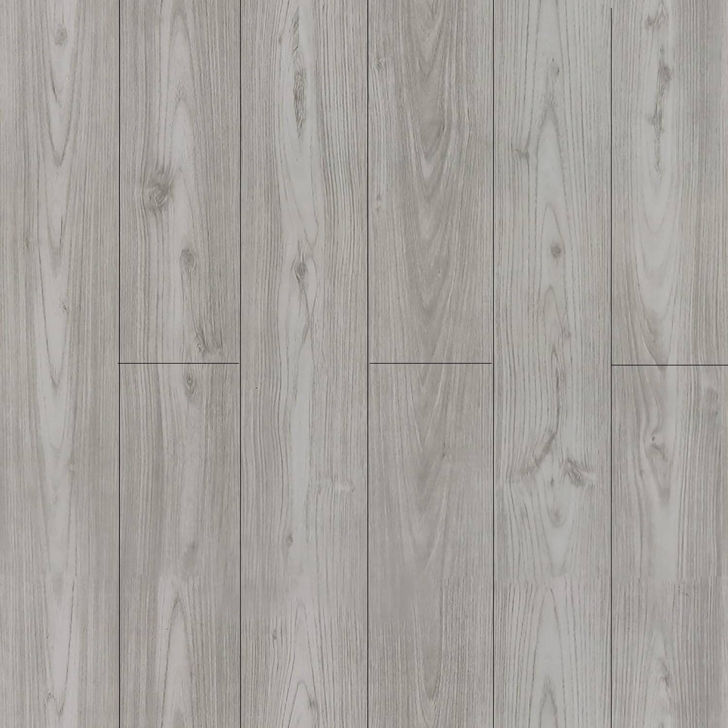 Timeet Self Adhesive Floor Tile Vinyl Flooring Grey Wood Effect 15X90cm 12pcs Peel and Stick Tile Sticker Laminate Flooring Wooden Flooring for Kitchen Living Room and Bathroom Floor Planks