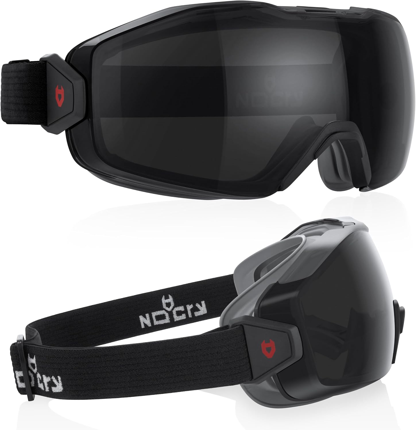 NoCry Anti-Fog Safety Goggles Over Glasses, Dust Eye Protection, ANSI Z87.1