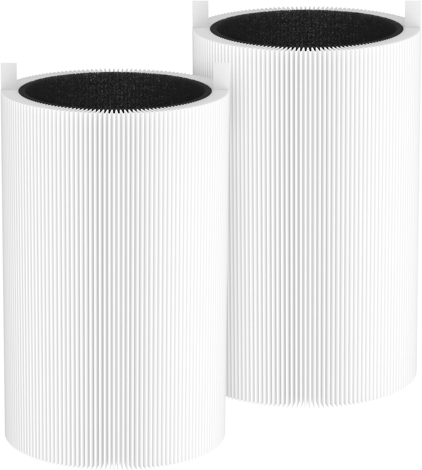 411/3210 Replacement Filter Compatible with Blueair Blue Pure 411/3210 & Joy S Air Purifier, 2-in-1 HEPA with High Efficiency, Particle and Activated Carbon, 2 Pack