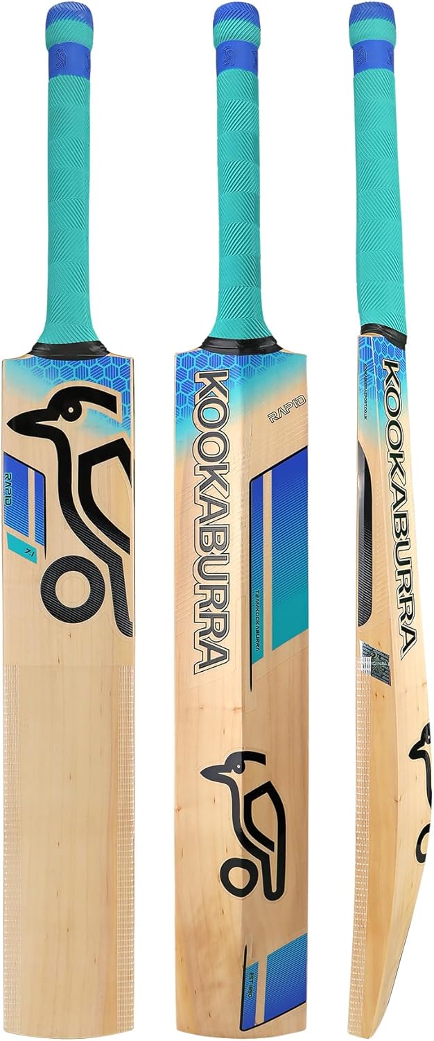Kookaburra Rapid 7.1 Cricket Bat - Size h, Blue, Harrow