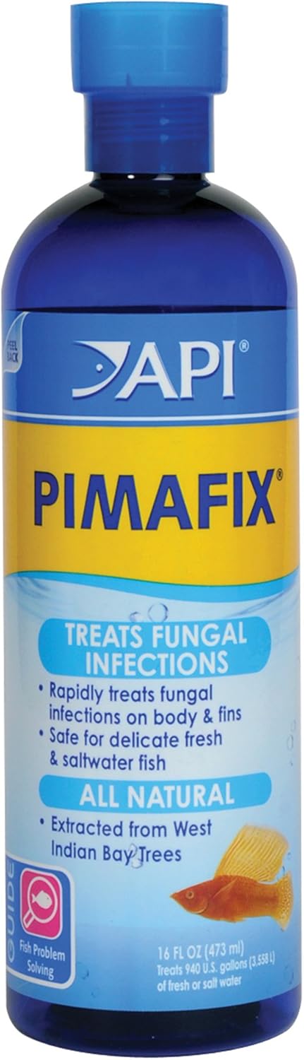 API PIMAFIX Antifungal Freshwater and Saltwater Fish Remedy 16-Ounce Bottle