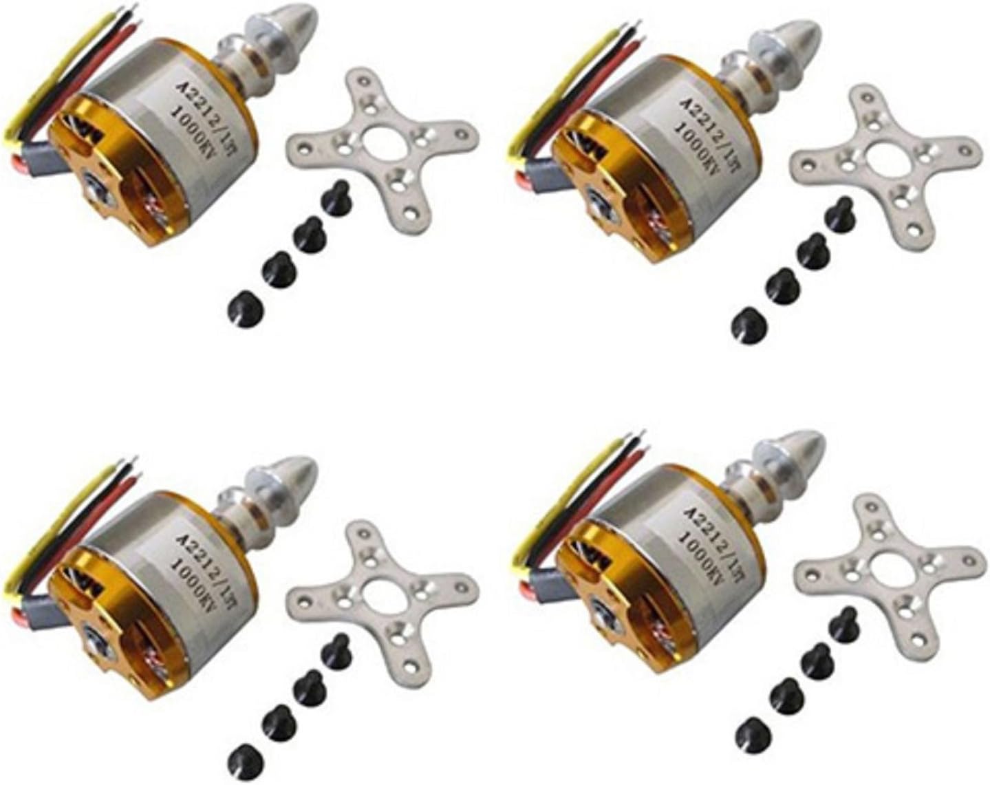 powerday®XXD A2212 1000KV Brushless Motor for X525 X450 Quadcopter Multirotor Hexacopter 4pcs