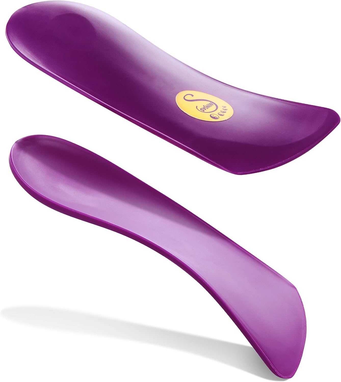 Samurai Insoles Ninjas Plantar Fasciitis Relief Arch Support Shoe Insoles - Podiatrist Designed, Orthotic Lab Made in The USA