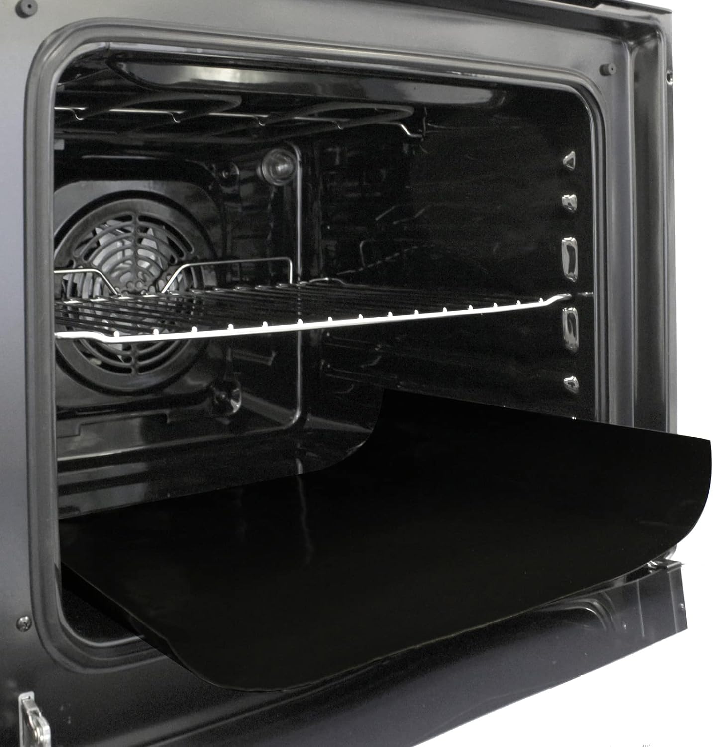 SPARES2GO Oven Liner Non Stick (2 Pack) - Large Universal Teflon Baking Mat Bottom Cooker Protector Heavy Duty Clean Fan Assisted Oven Liners (40 x 50 cm)