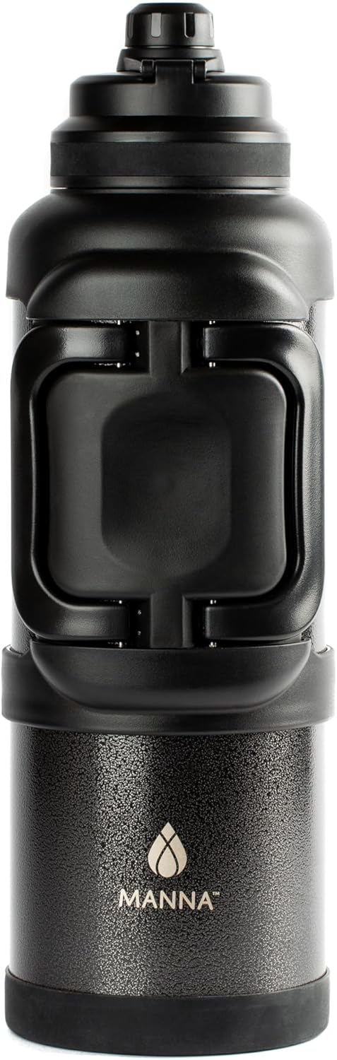 Manna Titan Stainless Steel Vacuum Insulated Jug - 4L - Onyx