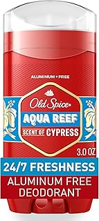 Old Spice Red Collection Deodorant for Men, Aqua Reef Scent, 3.0 oz