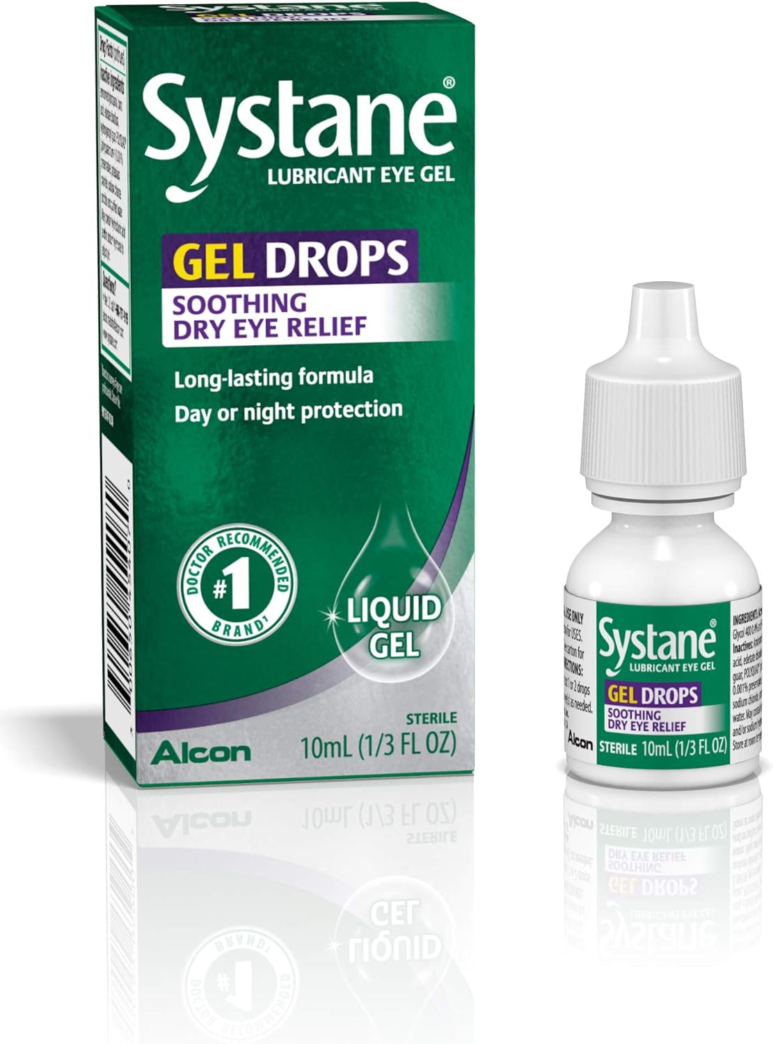 Systane Lubricant Eye Gel Drops, 10-mL (Packaging May Vary)