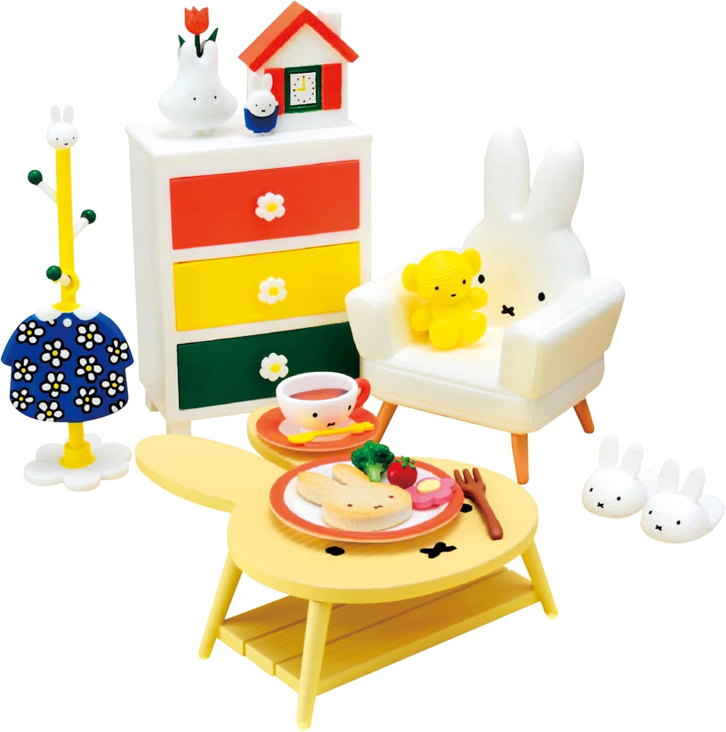 Mifffy Room Miniature Blind Box – Collectible Dollhouse Furniture Set – 1 of 8 Variations – Highly Detailed 1.97-Inch Miniature for Display & Collectors – Mystery Surprise Box