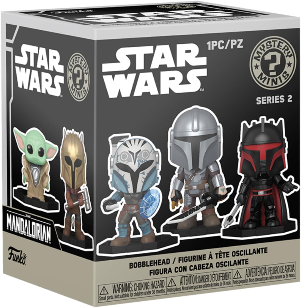 Funko Mystery Mini - Disney - the Mandalorian - 1 Of 12 to Collect - Styles Vary - Star Wars: the Mandalorian - Collectable Vinyl Figure - Gift Idea - Official Merchandise - Toys for Kids & Adults