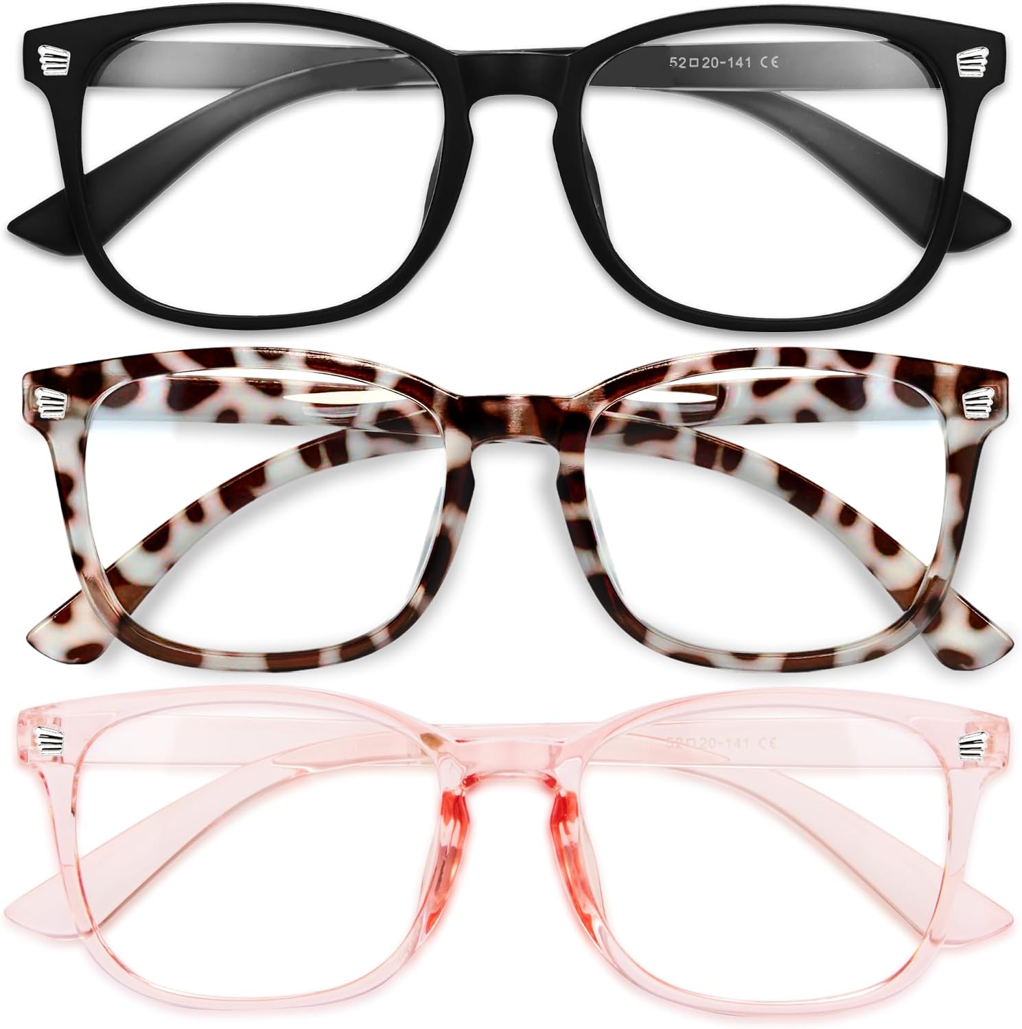 Gaoye Blue Light Glasses for Women - 3 Pack