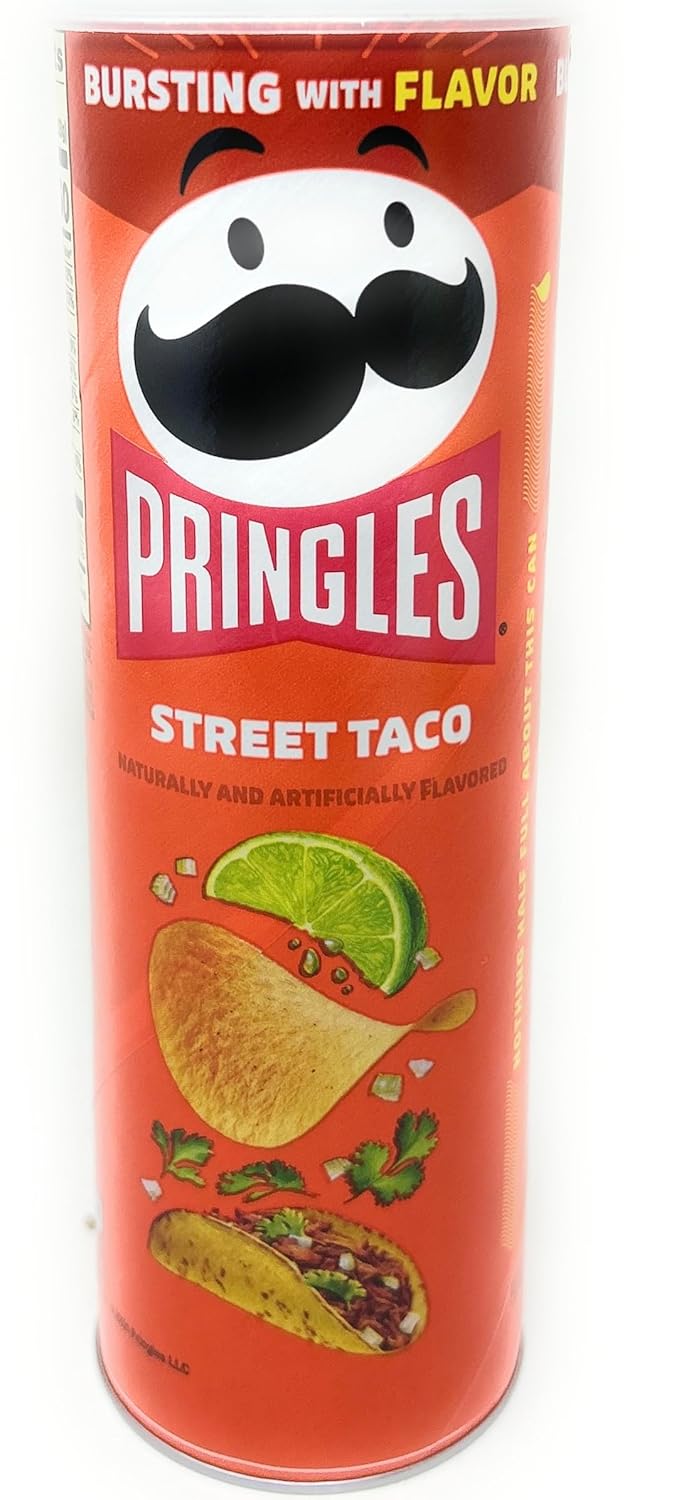 Pringles Street Taco Potato Chips 5.5oz - 1 can