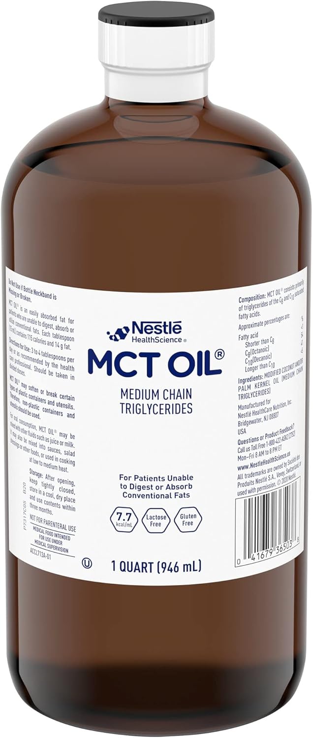 Nestle Mct Oil, for Digestive Problems, 1 EA