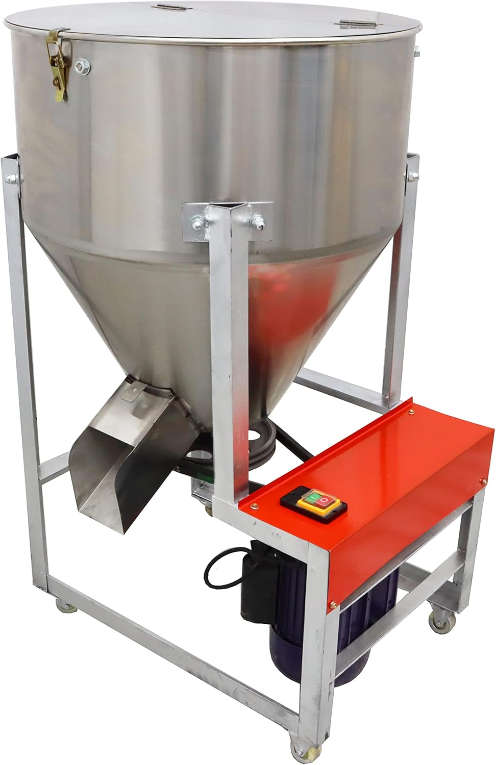TECHTONGDA Powder Mixer Blender Mixing Machine for Dry Grain Particle Granula 165lbs