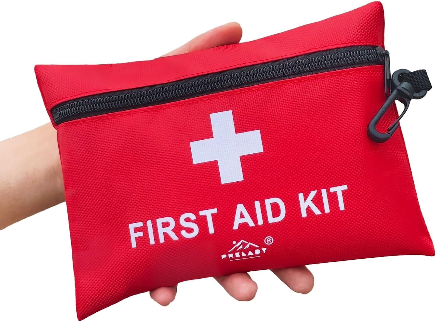 152 Piece Small First Aid Kit, Travel Size First Aid Kit TSA Approved, International Travel Essentials, Hiking Med Kit for Backpack