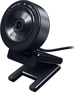 Razer Kiyo X Full HD Streaming Webcam: 1080p 30FPS or 720p 60FPS - Auto Focus - Fully Customizable Settings - Flexible Mounting Options - Works with Zoom/Teams/Skype Conferencing Video Calling