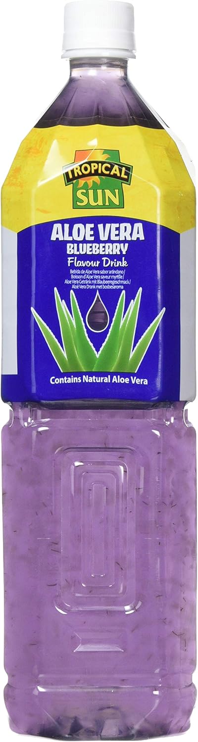 Tropical Sun Aloe Vera Drink Blueberry, 1.5 Litre