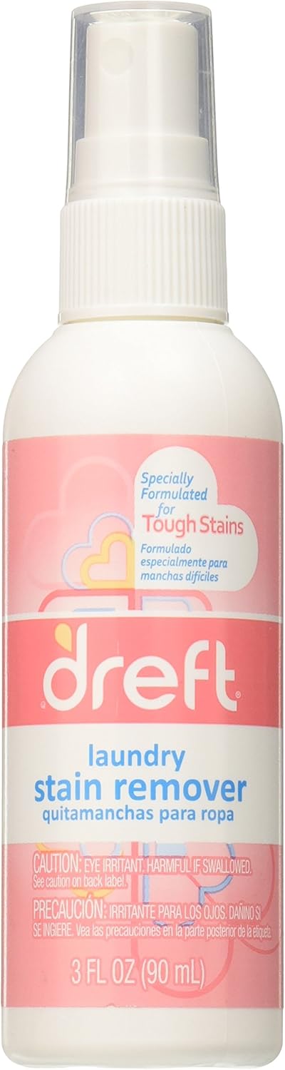 Dreft Laundry Stain Remover, Travel Size, 3 Fluid Ounce