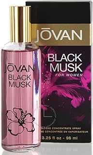 Jovan Black Must perfume 3.25 cologne concentrate spray