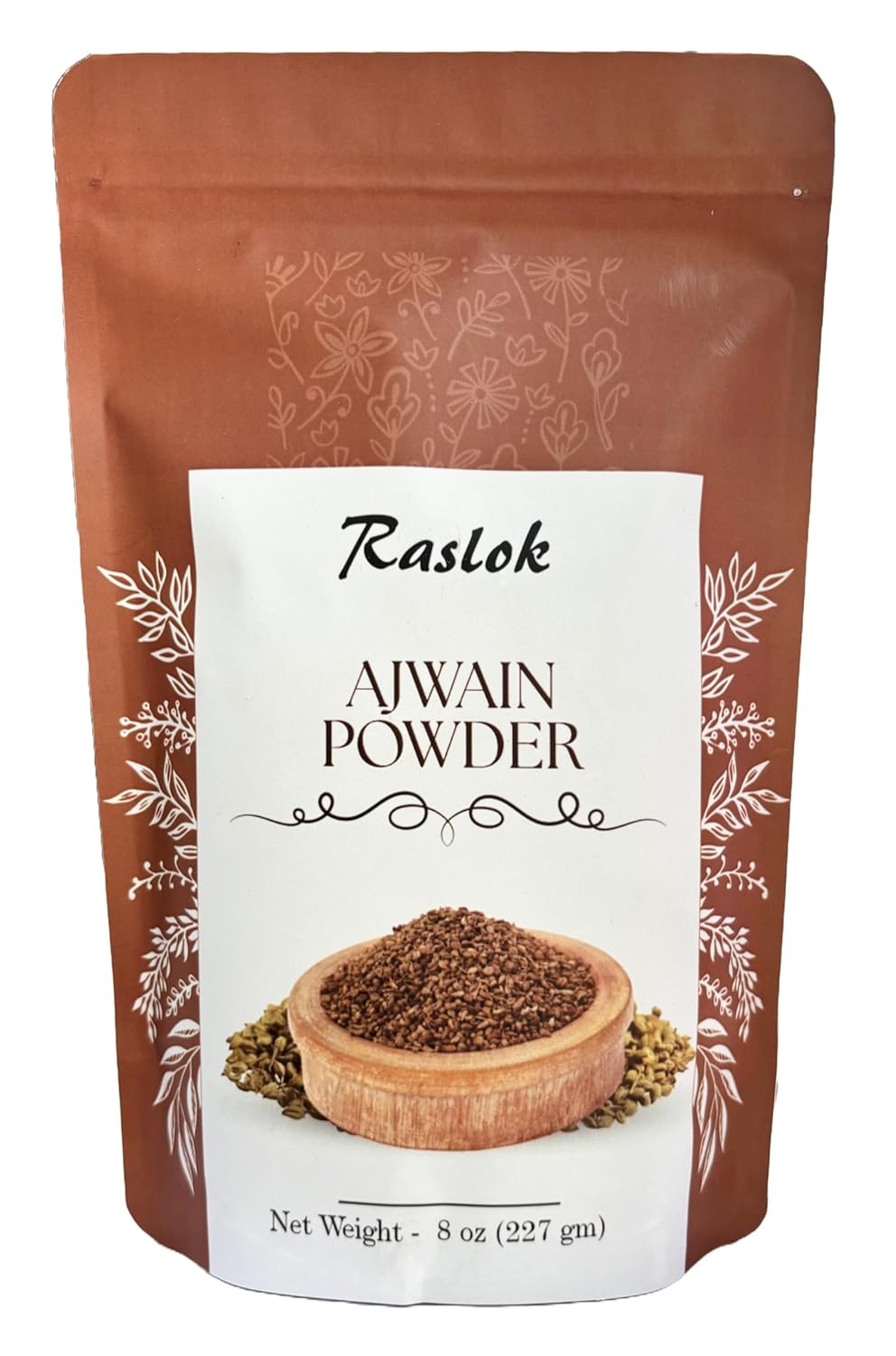 Raslok Ajwain Powder | Carom Seed Powder | Trachyspermum ammi | Ajowan Powder (3.52, Ounces)