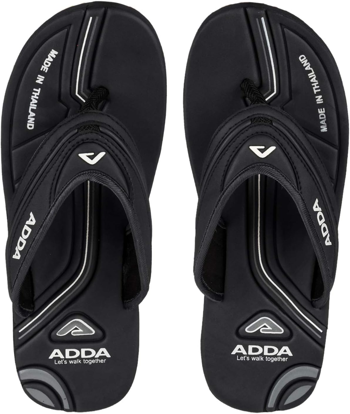 ADDA - OMEGA-02 || Durable and Comfortable | TPR Sole | Lightweight | Fashionable | Super Soft | Outdoor Slippers for Men