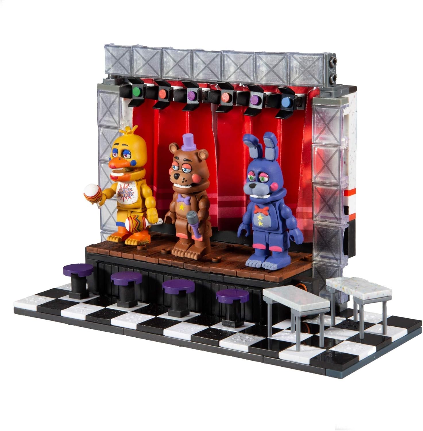 McFarlane Toys Five Nights at Freddy’s Deluxe Concert Stage Large Construction Set