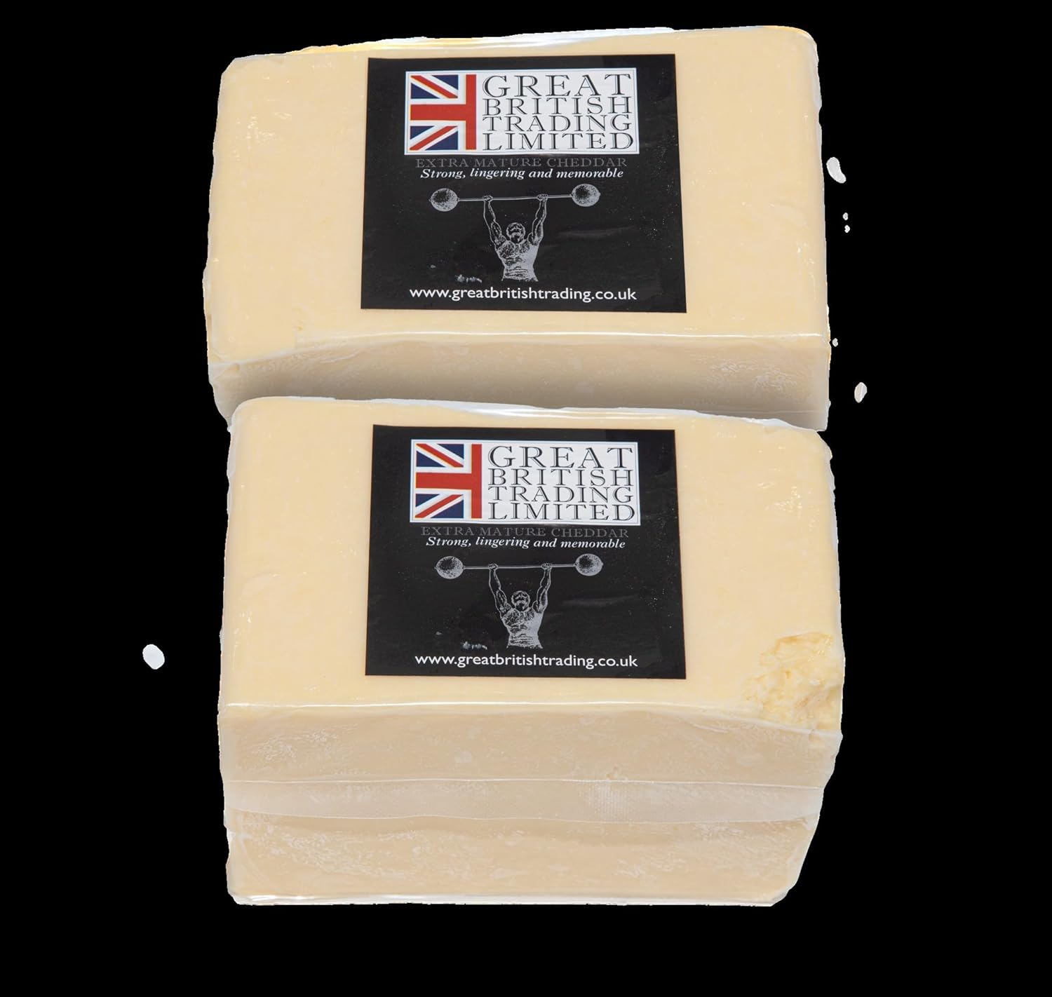 Extra Mature Cheddar Cheese from Great British Trading 2 x 1kg