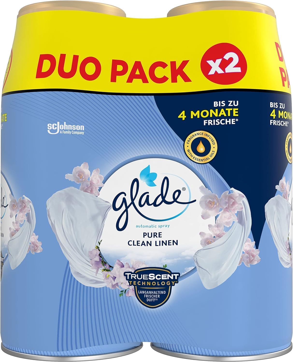 2 x Glade Automatic Spray Refills 269ml