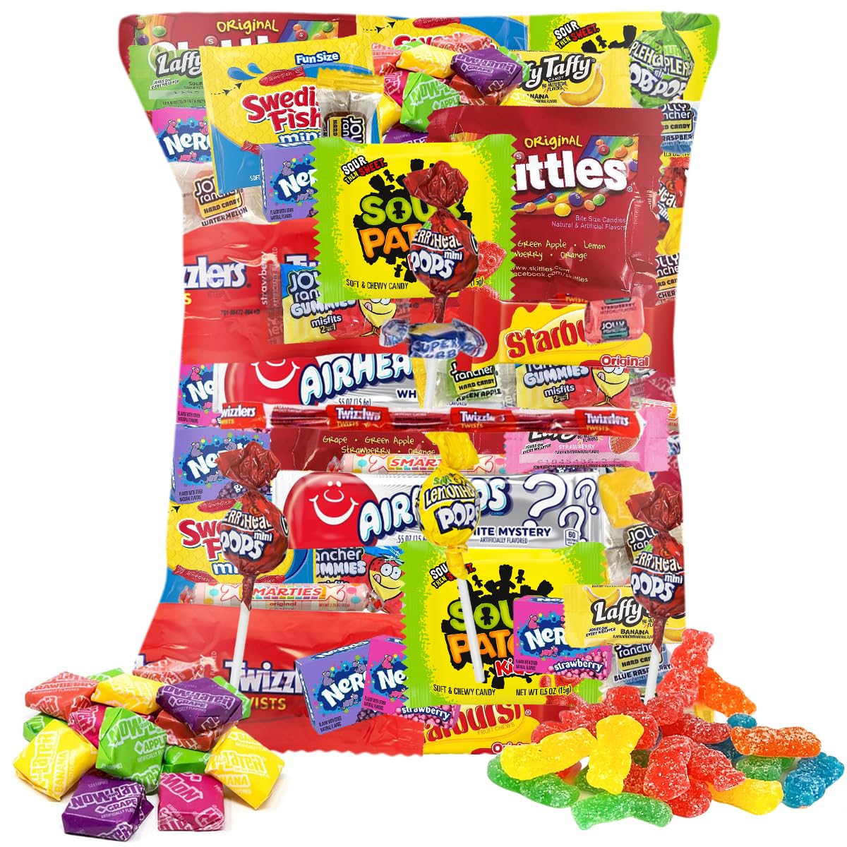 CANDY VARIETY PACK - 2 Lbs Assorted Classic Mix - Bulk Care Package - Office Assortment - Gift Box for Birthday Party, Kids, College Students & Adults (2 lbs)